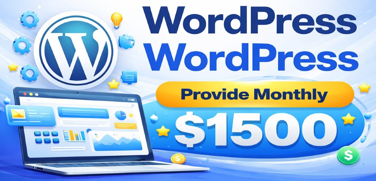 WordPress services offer and pricing layout optimize WordPress Development