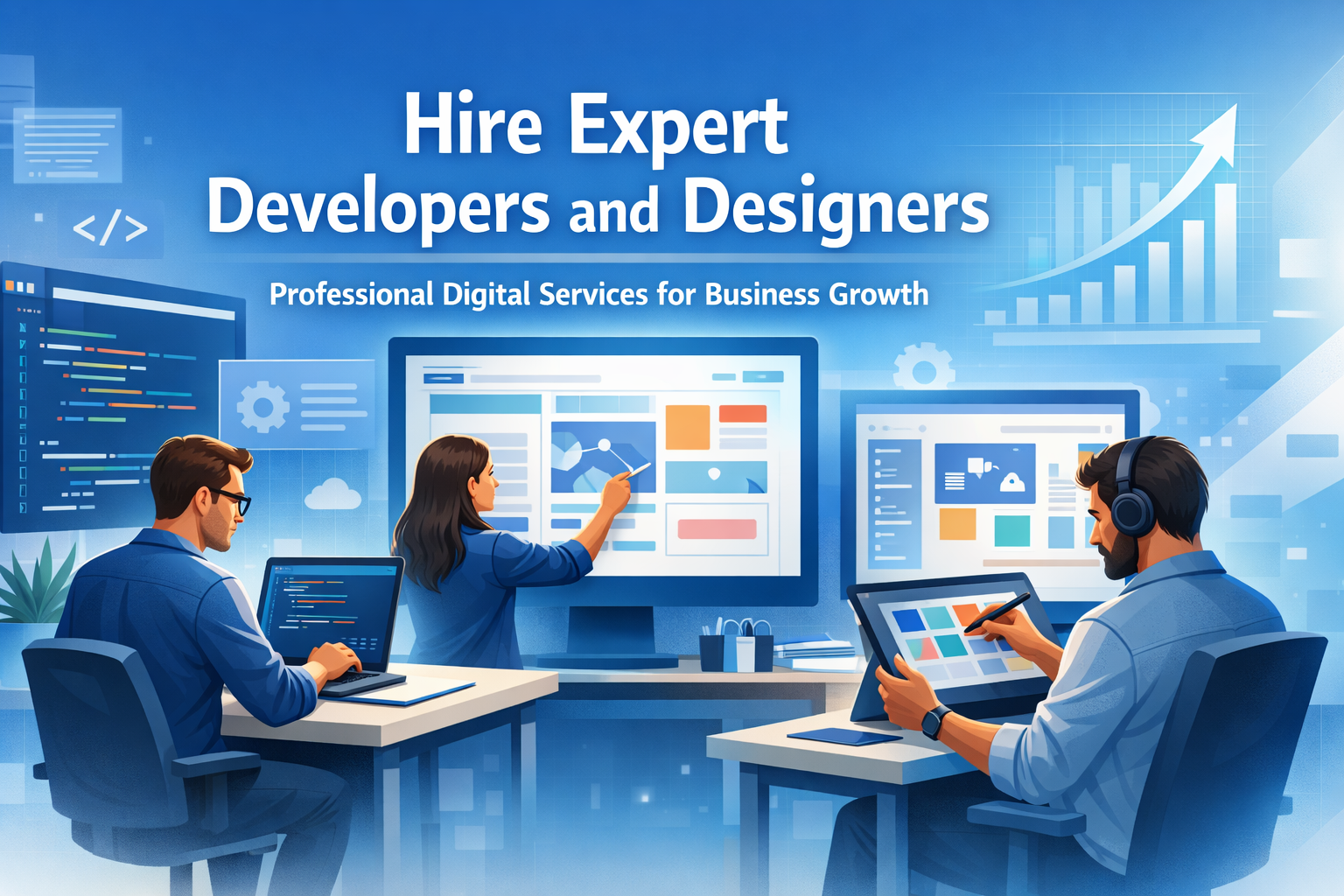 Hire Developers and Designers for Professional Digital Services