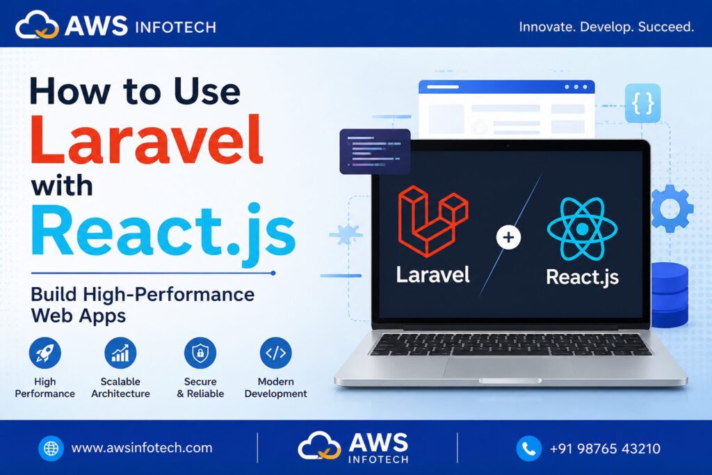 Laravel with React.js architecture for building high-performance, scalable, and modern web applications