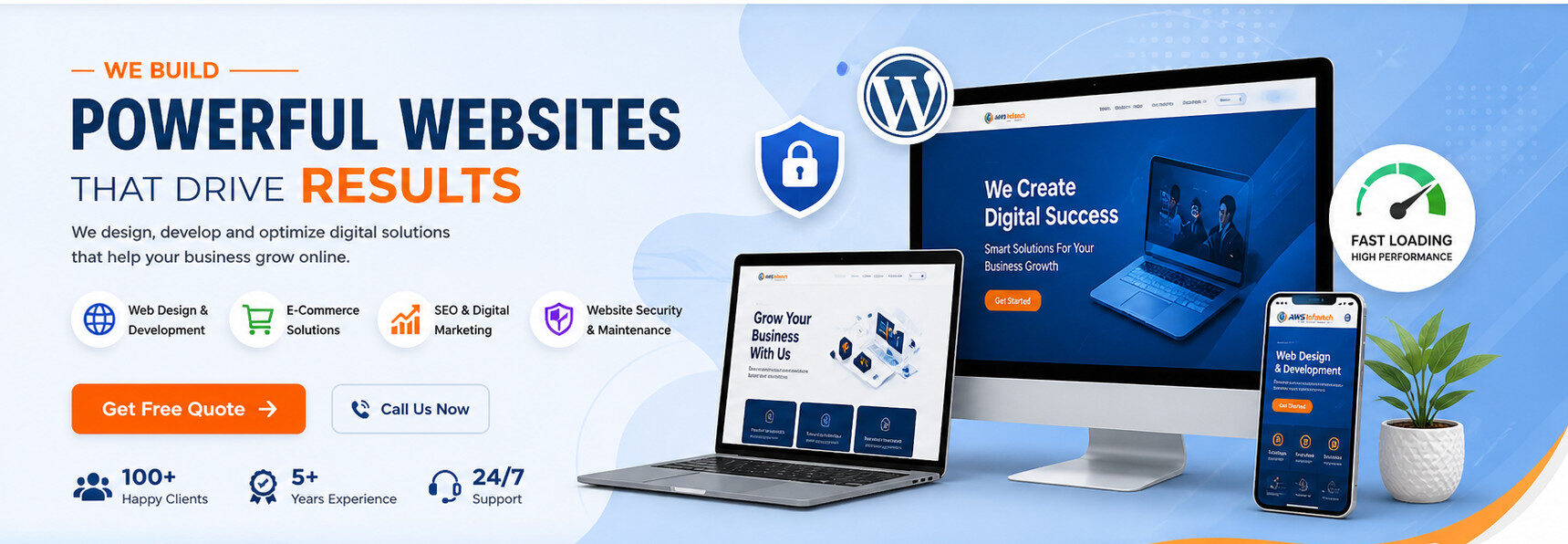 Secure WordPress Site and Speed Optimization for Fast Loading